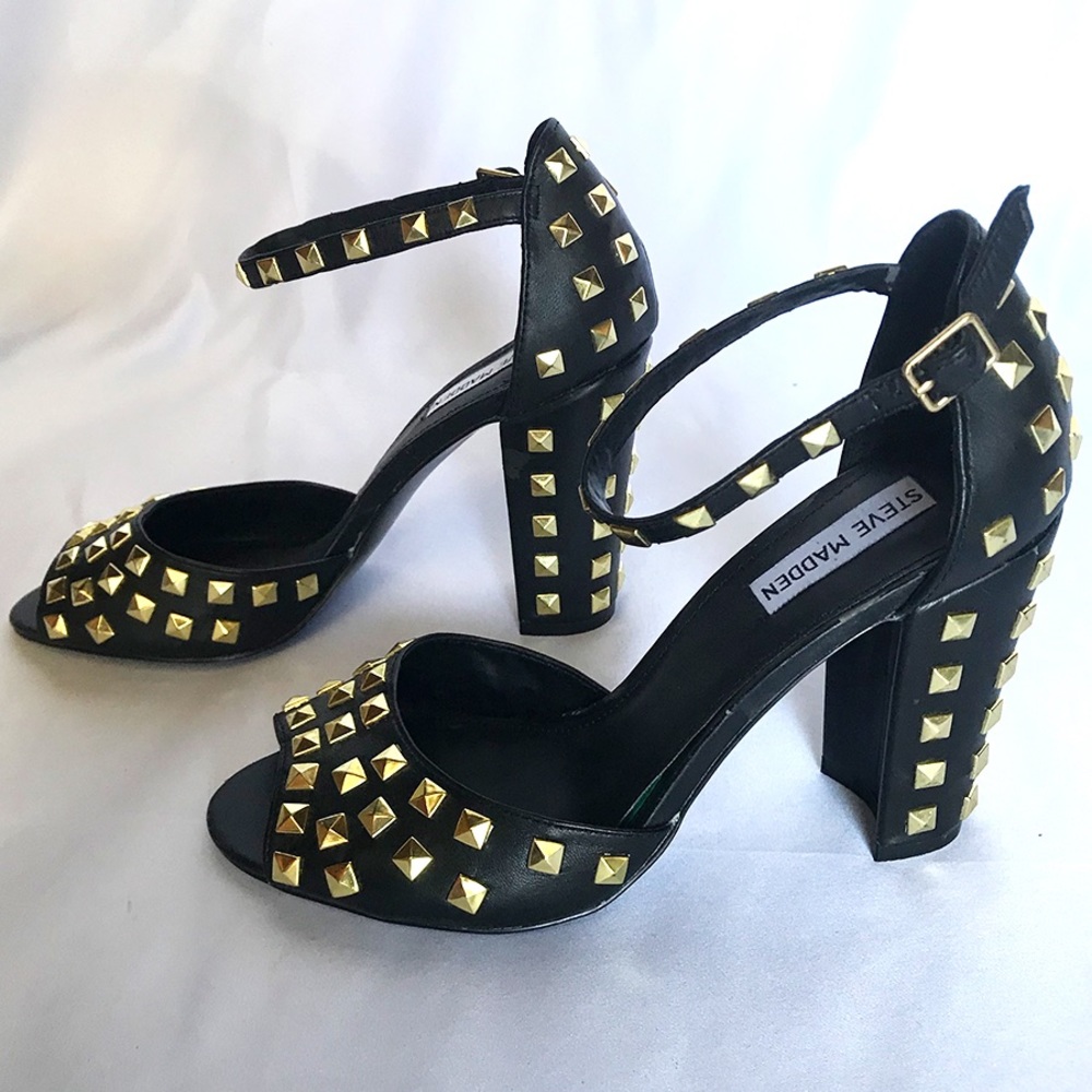 Steve Madden Hunnie Black Multi 8.5